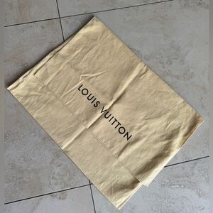 Louis Vuitton Dust Bag/ Cover ONLY in Excellent Condition- 13.5”.18”